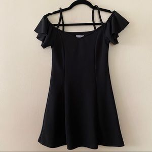 Black Off Shoulders Dress